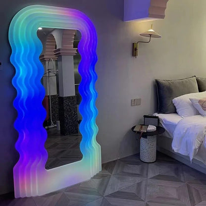 Magic lighted mirrors