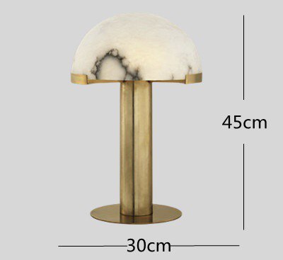 Mushroom shaped table lighting