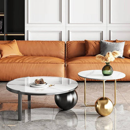 Elegant balls coffee table