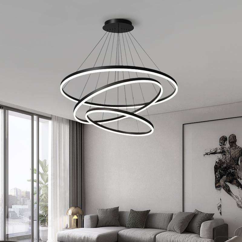 Three Ring Chandelier 2 colors