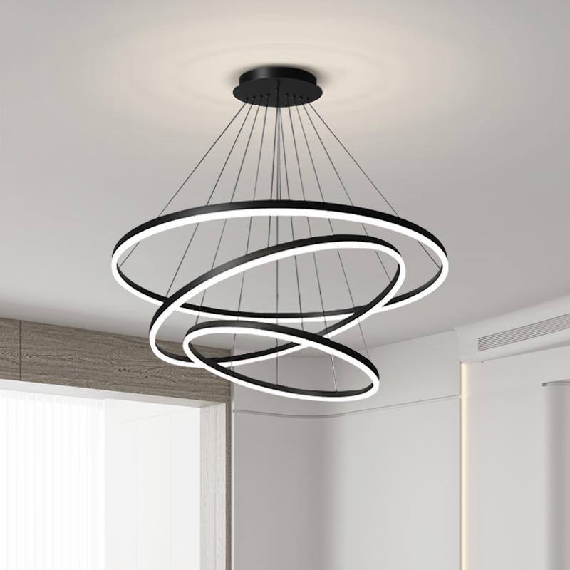 Three Ring Chandelier 2 colors