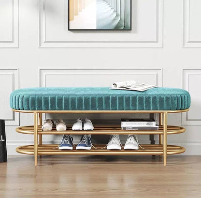 SHOE RACK SOFA GREEN