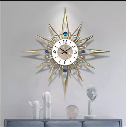 Creative Iron Metal Clock