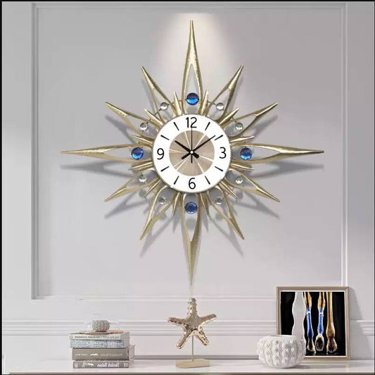 Creative Iron Metal Clock