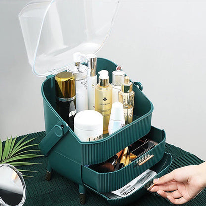 makeup box green