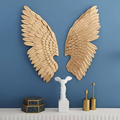 Iron wall wing art