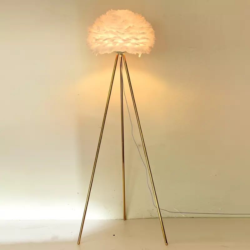 3 BASED FLOOR LAMP "FEATHER"