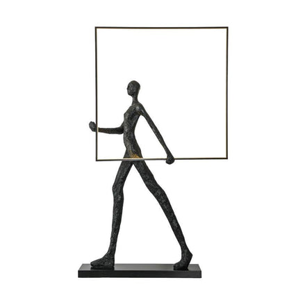 Square MAN floor lamp