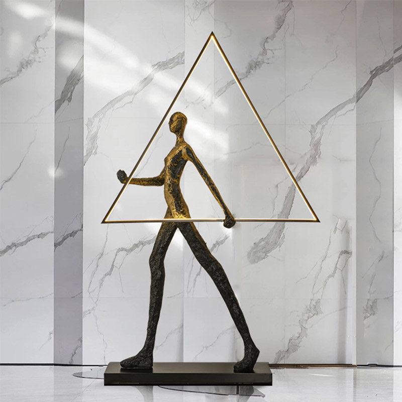 Triangle MAN floor lamp