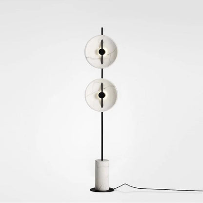 Kony led floor lamp marble base