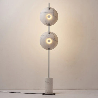 Kony led floor lamp marble base