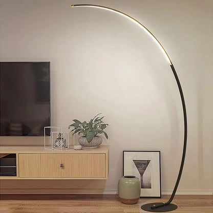 C floor lamp black & white