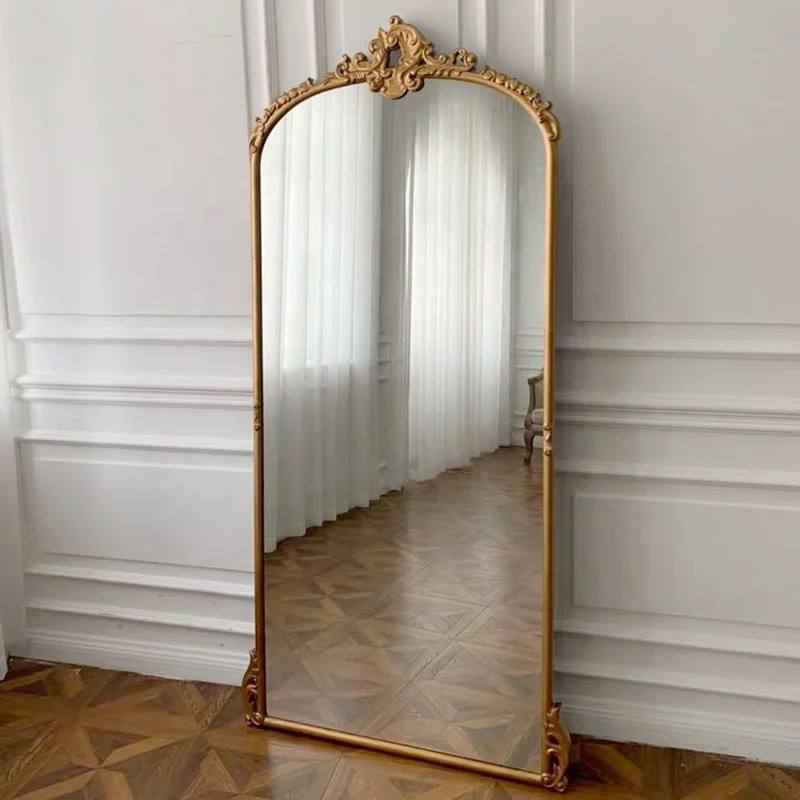 Wood like carving mirrors