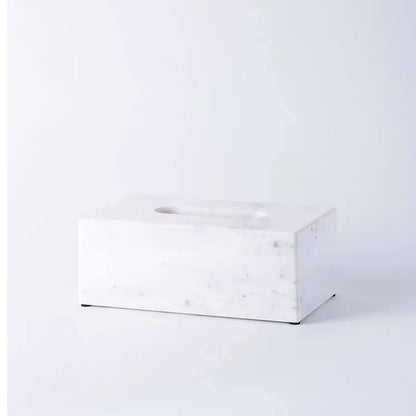 Marble tissue box