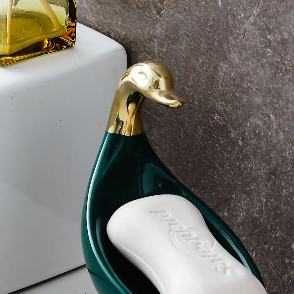 Soap holder duck