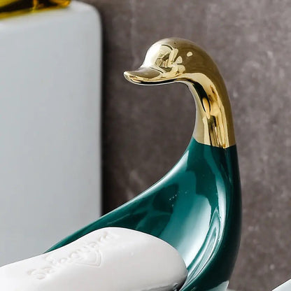 Soap holder duck