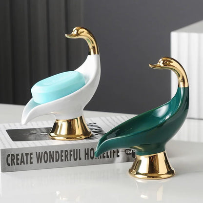 Soap holder duck