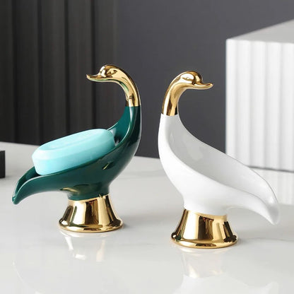 Soap holder duck